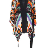 Tribal – Orange Apache Kimono Love (Black)
