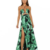 Jungle - Black Palm Rio Dress