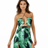 Jungle - Black Palm Rio Dress