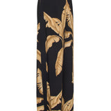 Jungle - Gold Palm Pants (Black)