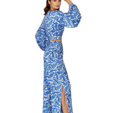 Siciliana - Livia Cropped Blouse (Off-White)