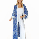 Siciliana - Livia Maxi Split Kaftan (Off-White)