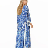 Siciliana - Livia Maxi Split Kaftan (Off-White)