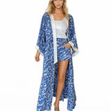 Siciliana - Livia Maxi Split Kaftan (Off-White)