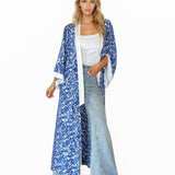 Siciliana - Livia Maxi Split Kaftan (Off-White)