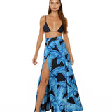 Jungle - Blue Palm Vera Skirt
