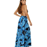 Jungle - Blue Palm Vera Skirt