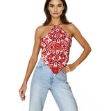 Siciliana - Rosa Capri Triangle Top