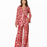Siciliana – Rosa Pants (Red)