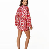 Siciliana – Rosa Cropped Shirt