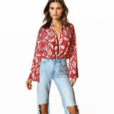 Siciliana – Rosa Cropped Shirt