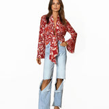 Siciliana – Rosa Cropped Shirt