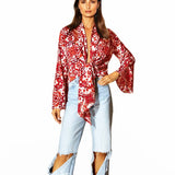 Siciliana – Rosa Cropped Shirt