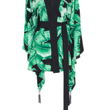 Jungle - Black Palm Kimono Panther (Black)