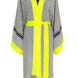 Desert - Tribe Kimono Skull (Neon Yellow)