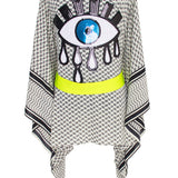 Desert - Tribe Kimono Evil Eye (Neon Yellow)