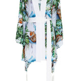 Tropics - Jaguar Kimono (Off-White)