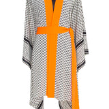 Desert - Tribe Kimono Evil Eye (Neon Orange)