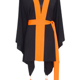 Monochrome - Black Kimono Love (Neon Orange)