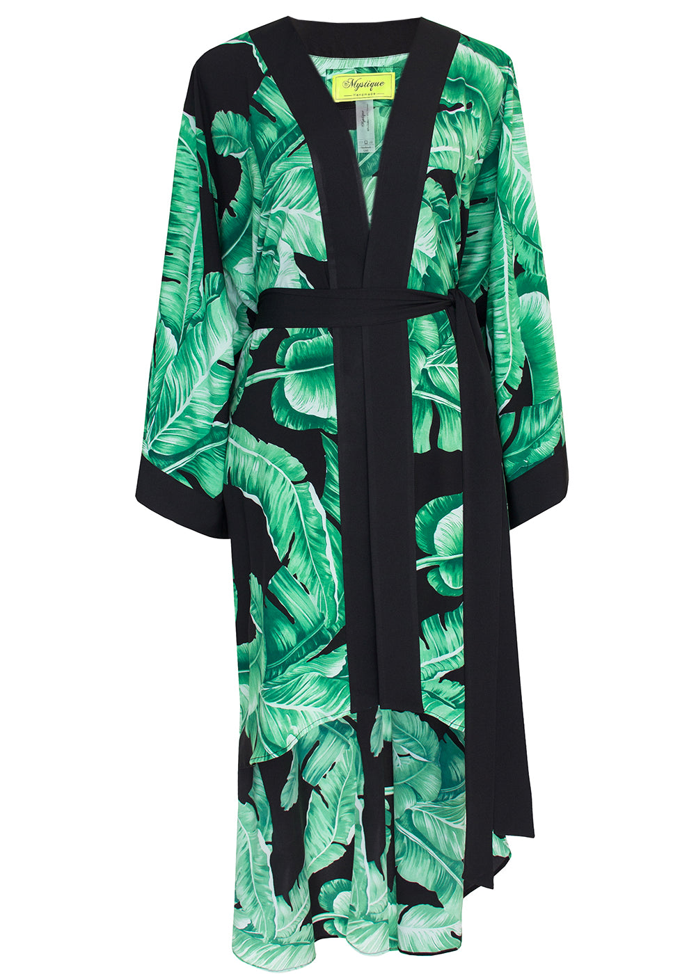 Jungle - Black Palm Kimono (Black)