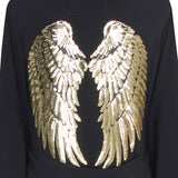 Monochrome - Black Kimono Wings (Black)