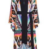 Tribal – Orange Apache Kimono Love (Black)