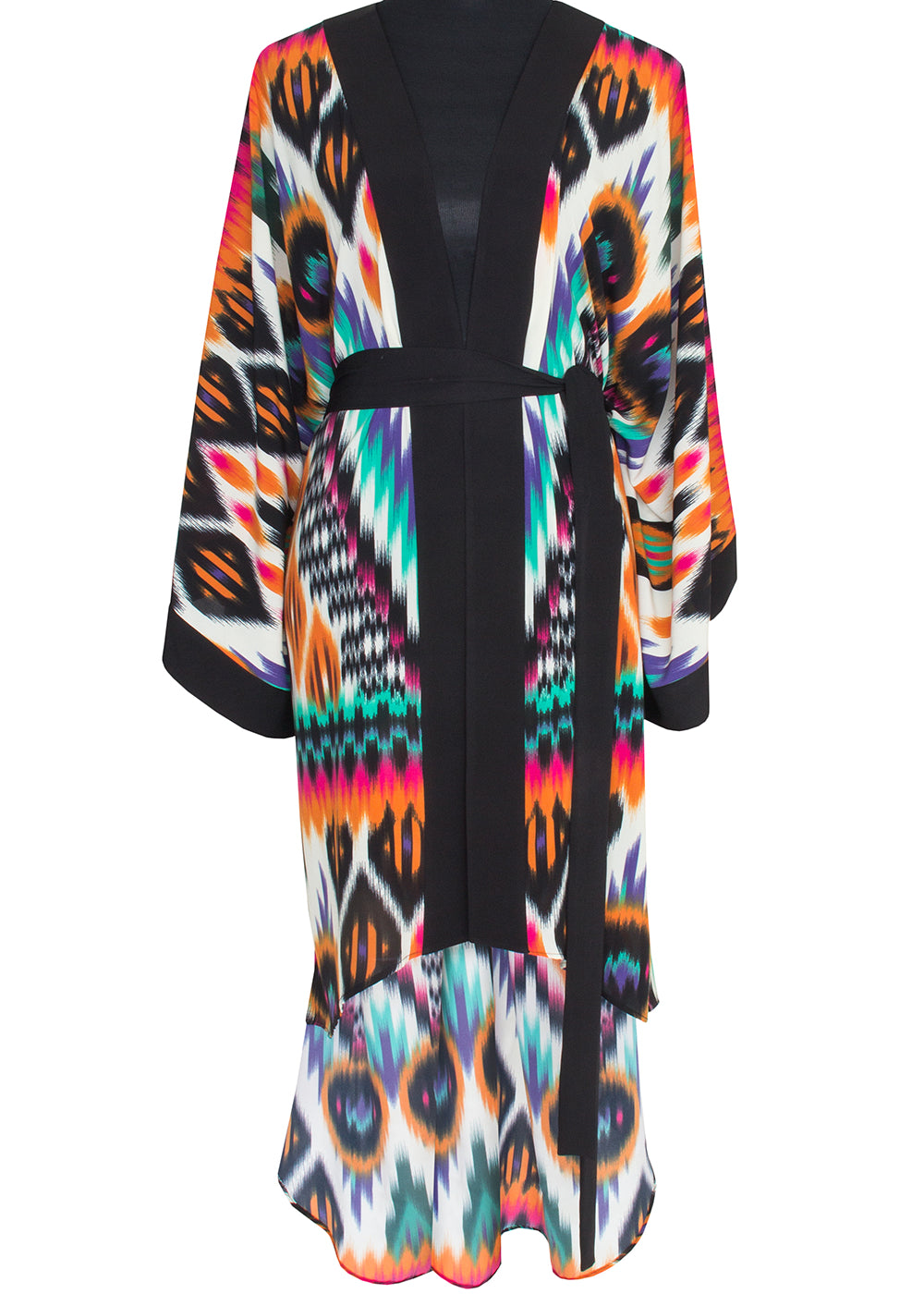Tribal – Orange Apache Kimono Love (Black)