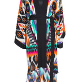 Tribal – Orange Apache Kimono Love (Black)