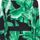 Jungle - Black Palm Kimono (Black)