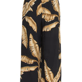 Jungle - Gold Palm Pants (Black)