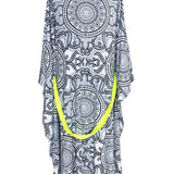 Tulum - Moon Men's Kimono (Neon Yellow)