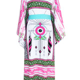 Tulum – Rainbow Magic Kimono (Turquoise)