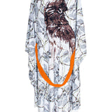 Tulum - Wolf Kimono (Neon Orange) - Long