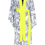 Tulum - Wolf Kimono (Neon Yellow) - Long
