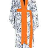 Tulum - Wolf Kimono (Neon Orange) - Long