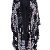 Tulum - Black Magic Men's Kimono (Black)