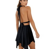 Monochrome - Black Capri Skort