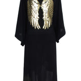 Monochrome - Black Kimono Wings (Black)