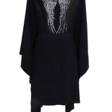 Monochrome - Black Kimono Wings (Black)