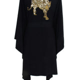 Monochrome - Black Kimono Panther (Black)