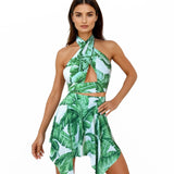 Jungle - Green Palm Vera Top
