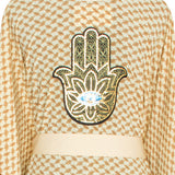 Desert - Sand Kimono Hamsa (Beige)