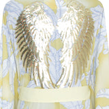 Jungle - Yellow Willow Kimono Wings (Pastel Yellow)