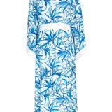 Tropics - Royal Blue Kimono (Off-White)