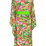 Tropics - Jungle Paradise Kimono (Neon Green)