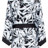 Tropics - Night Garden Kimono (Black)