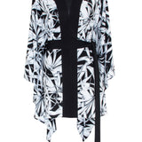 Tropics - Night Garden Kimono (Black)