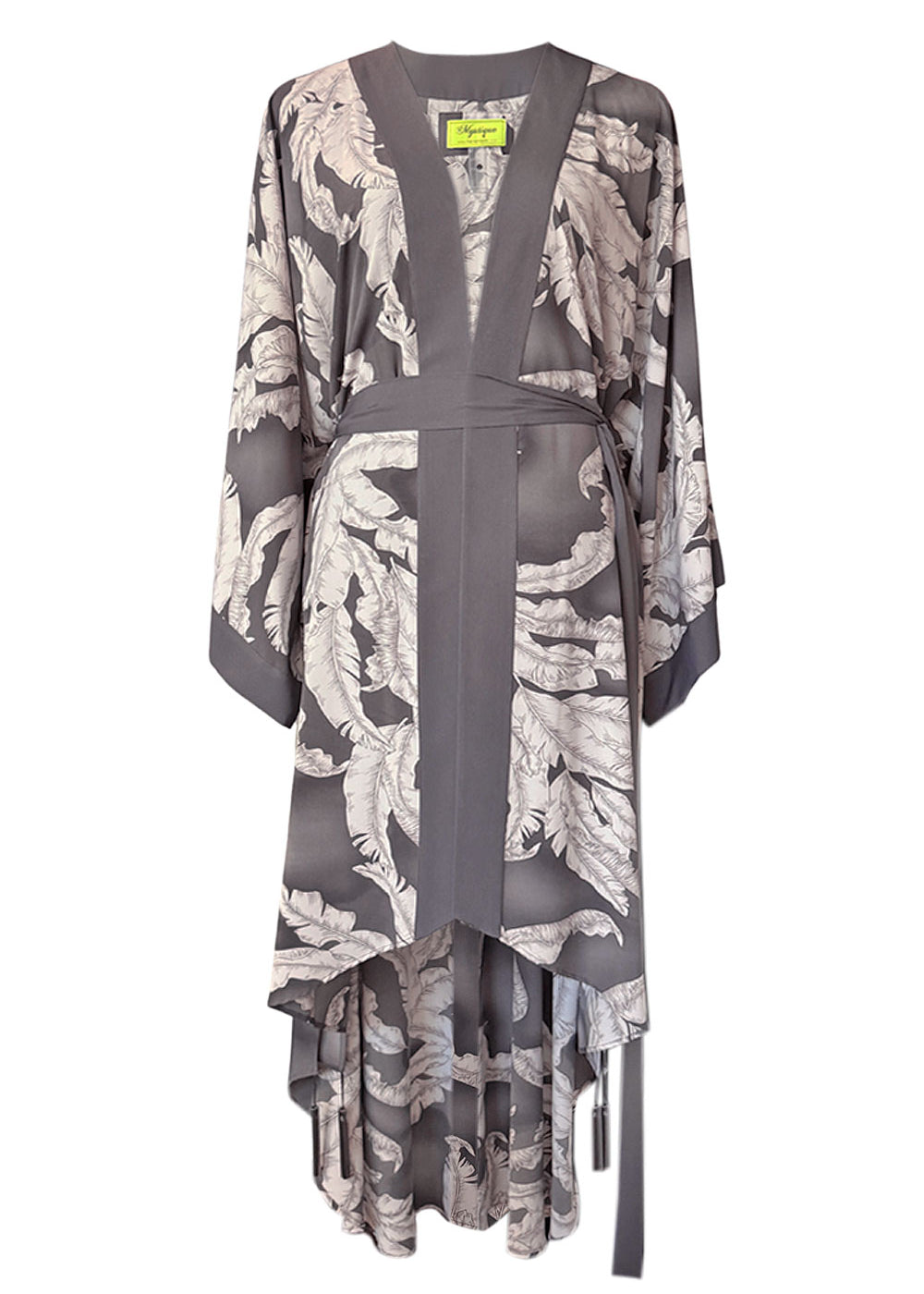 Jungle - Grey Willow Kimono (Grey)