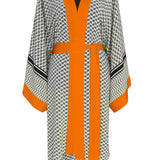 Desert - Tribe Kimono Evil Eye (Neon Orange)