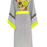 Desert - Tribe Kimono Skull (Neon Yellow)
